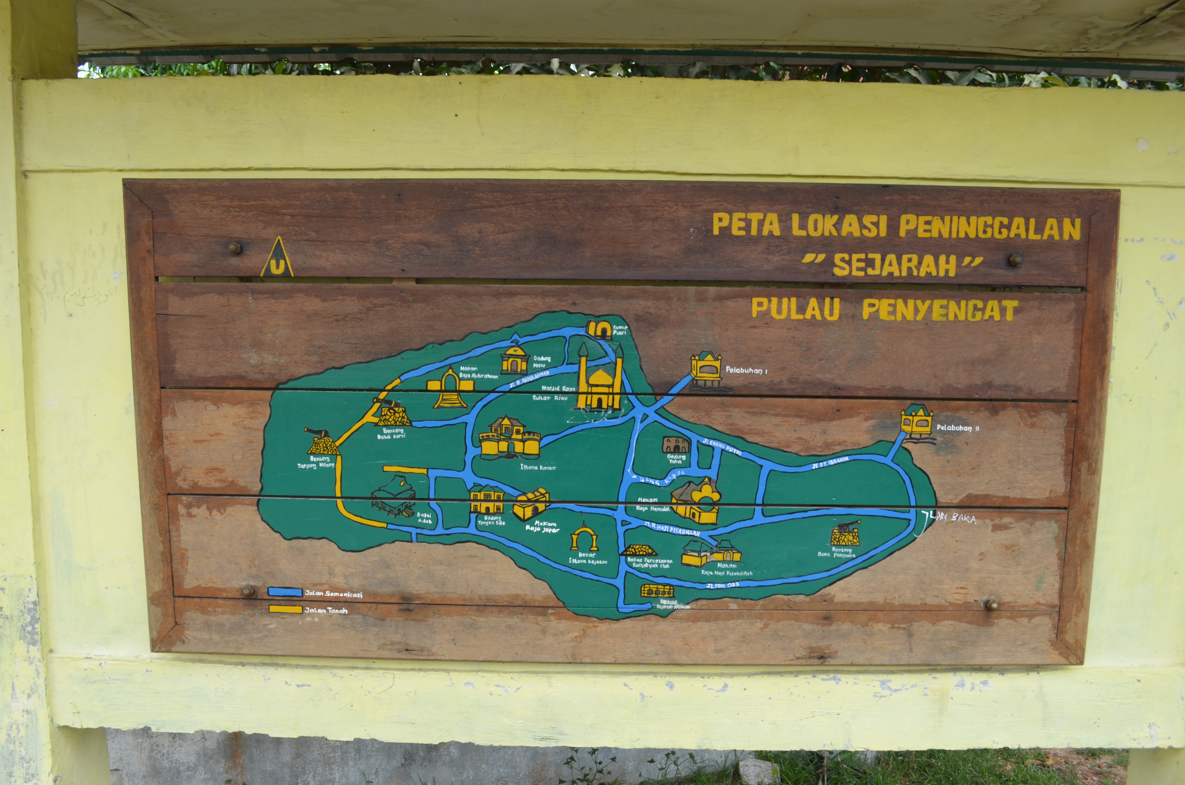 Peta Pulau Penyengat